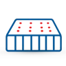 icona materasso zone differenziate